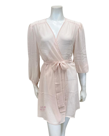 Rya Collection 706 Blush True Love Chiffon Wrap myselflingerie.com